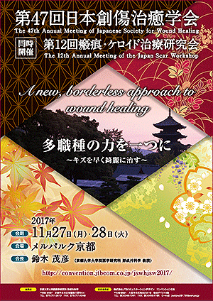 第47回日本創傷治癒学会ポスター